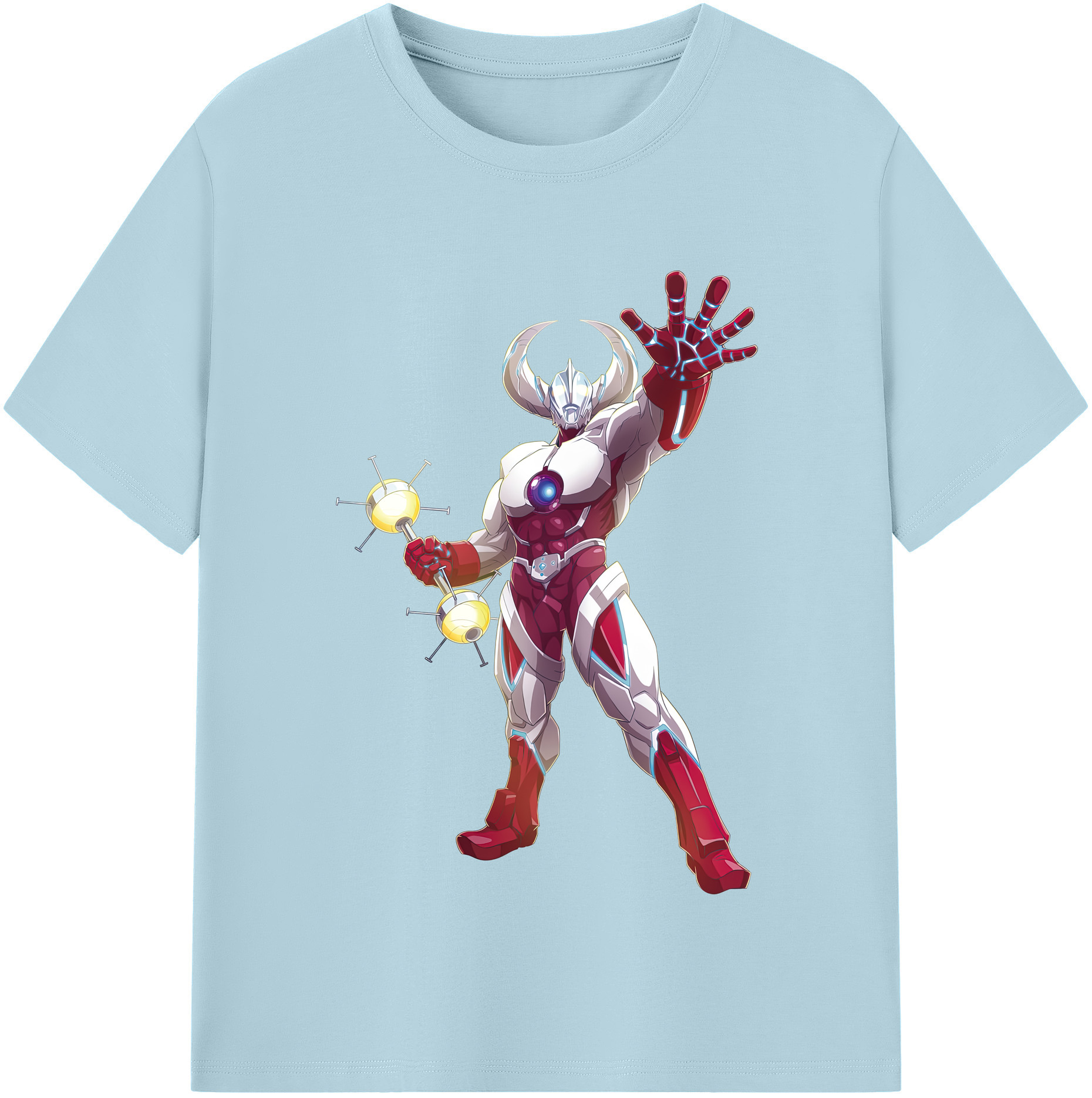 （画像用） ウルトラマン Ultraman 綿100％半袖Tシャツ（フロントプリント）